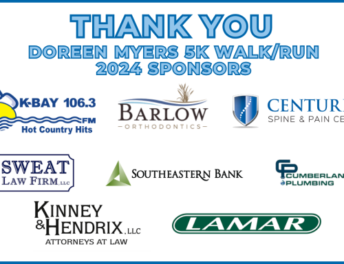 Thank You to our 2024 Doreen Myers 5k Walk or Run Sponsors!